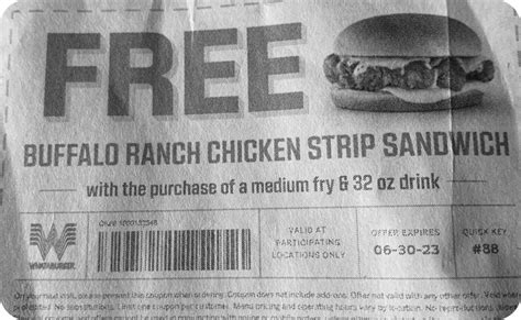 whataburger coupons printable|List of quick codes : r/Whataburger